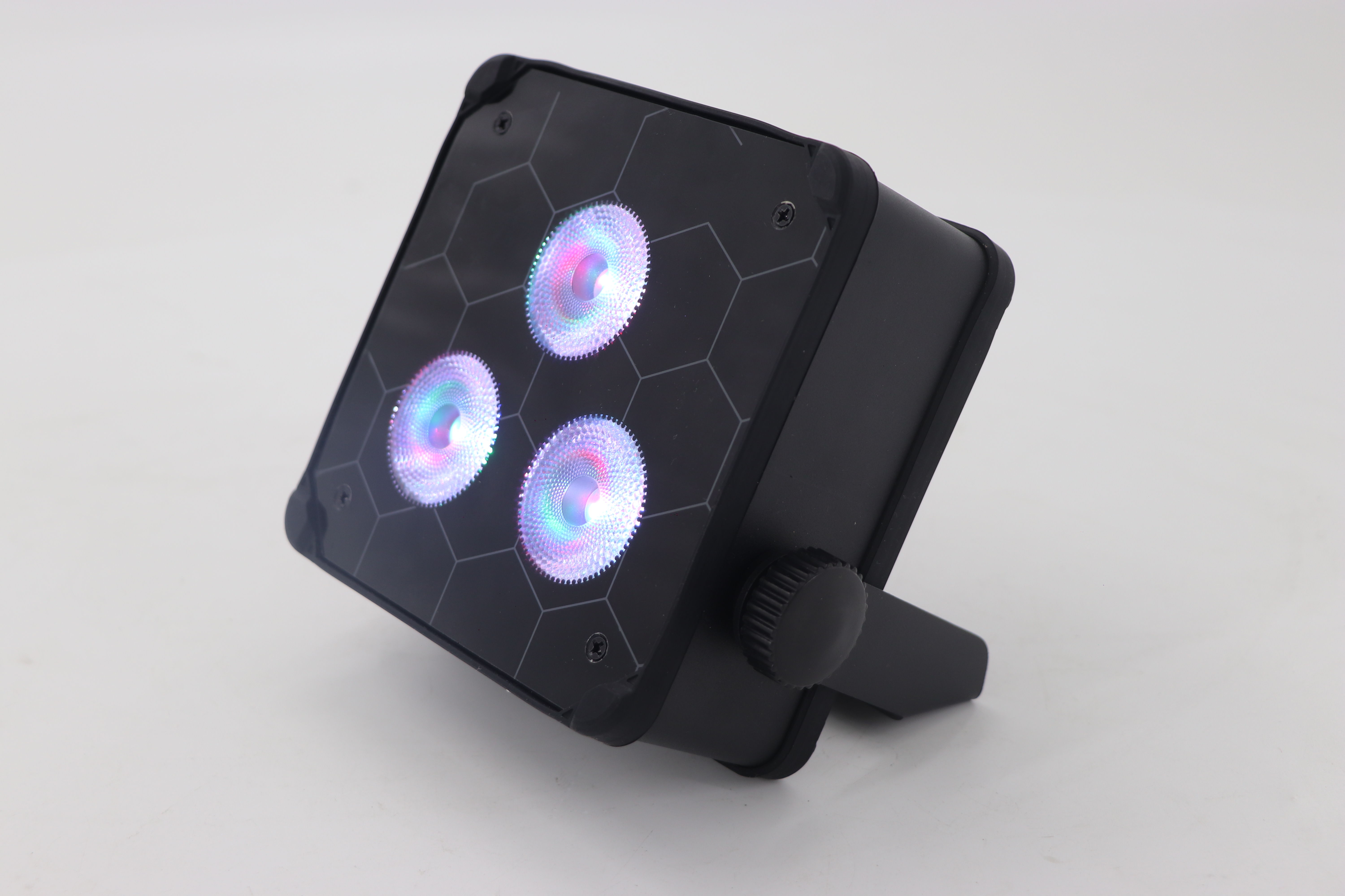 3x18w Rgbwa Uv 6in1 Battery Powered Wifi App Remote Dmx Wireless LED Uplight